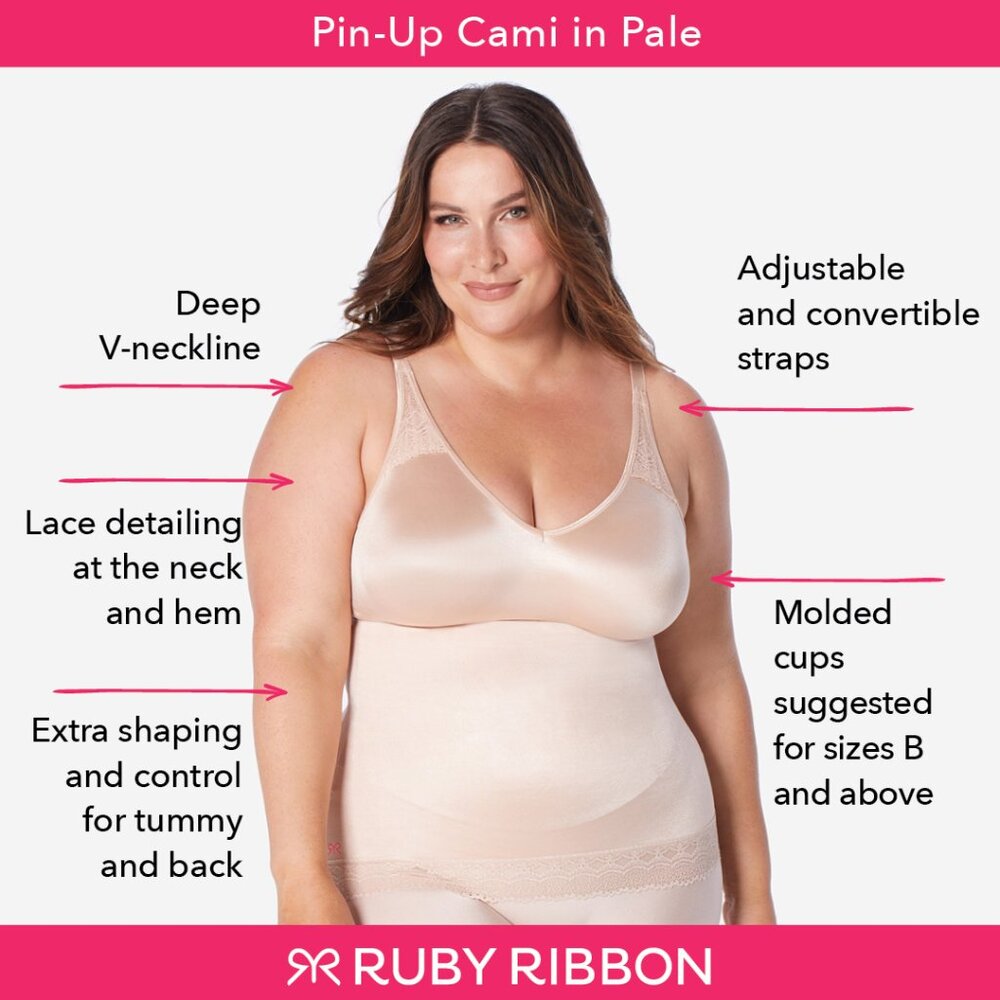 Ruby Ribbon Pin-Up Cami